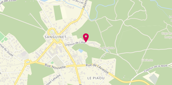 Plan de Rpa Residence de Lillot, 227 Chemin Lillot, 40460 Sanguinet