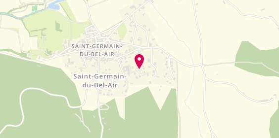 Plan de E.H.P.A.D le Souleilhou, Lotissement Bourg, 46310 Saint-Germain-du-Bel-Air