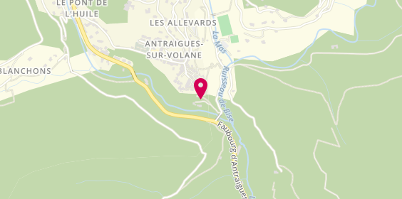Plan de Les Chataigniers, Les Genets Avenue Village, 07530 Antraigues-sur-Volane