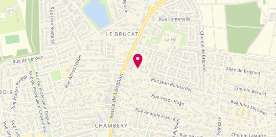 Plan de EHPAD le Clos Bonnardel, 4 Rue Jean Bonnardel, 33140 Villenave-d'Ornon
