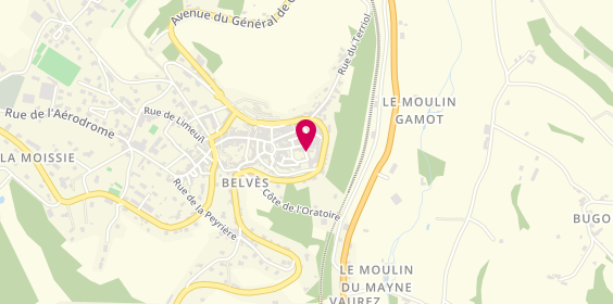 Plan de Ehpad, Belves Place Maurice Biraben, 24170 Pays-de-Belvès