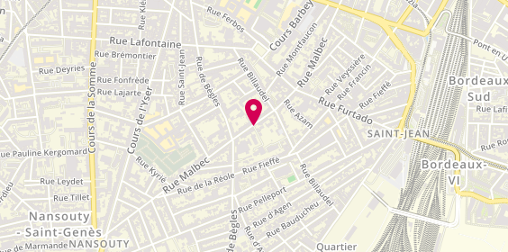 Plan de Residence-Club Senior Billaudel, 112 Bis Rue Malbec, 33800 Bordeaux