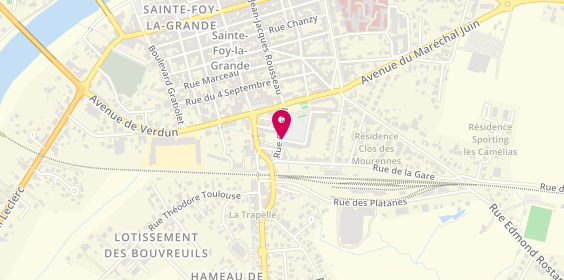 Plan de Residence Pour Personnes Agees, 1 Rue Elie Faure, 33220 Sainte-Foy-la-Grande