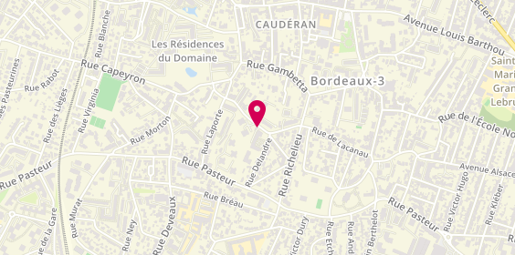 Plan de La Cheneraie, 78 Rue de Lacanau Caud, 33200 Bordeaux