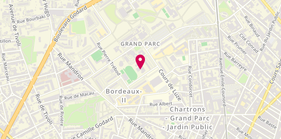 Plan de Le Platane du Grand Parc, 17 Rue des Généraux Duché, 33300 Bordeaux