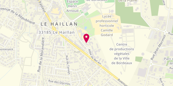 Plan de Résidence la Clairière de Bel Air, 1 Rue de Los Héros, 33185 Le Haillan