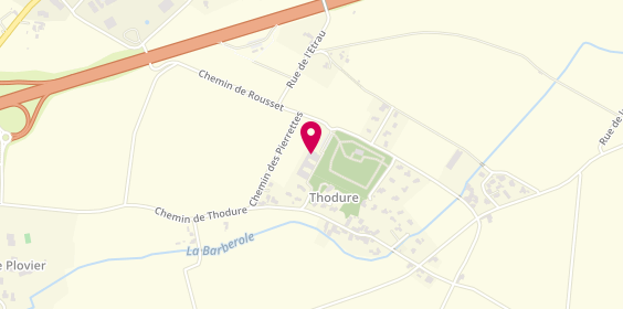 Plan de EHPAD le Clos Rousset, Chemin Rousset
Bois de Thodure, 26320 Saint-Marcel-lès-Valence