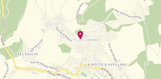 Plan de Résidence d'Hébergement temporaire Filieris la Pierre Percée, 5 Route du Villard Merlat, 38770 La Motte-d'Aveillans