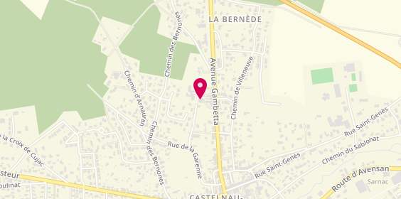 Plan de EHPAD Méduli, 64 avenue Gambetta, 33480 Castelnau-de-Médoc
