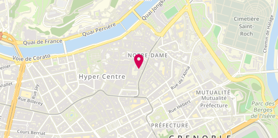 Plan de Logement Foyer Notre Dame, 8 Rue Pierre Duclot, 38000 Grenoble