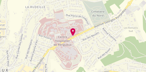 Plan de Ehpad Parrot, 83 avenue Georges Pompidou, 24000 Périgueux