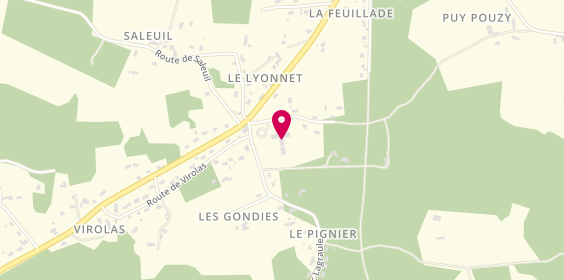 Plan de Residence Les Chênes Verts, Lyonnet, 24460 Agonac