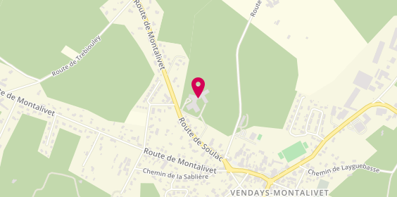 Plan de EHPAD Pierre-Marc et Marie-José Lalanne, 11 Route de Soulac, 33930 Vendays-Montalivet