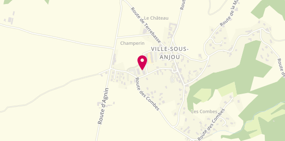 Plan de Association Champerin, 5 Route des Combes, 38150 Ville-sous-Anjou