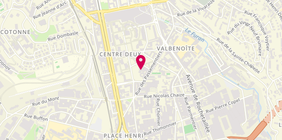 Plan de Résidences Municipales Personnes Agées Les Camélias, 4 Rue de la Veue, 42100 Saint-Étienne
