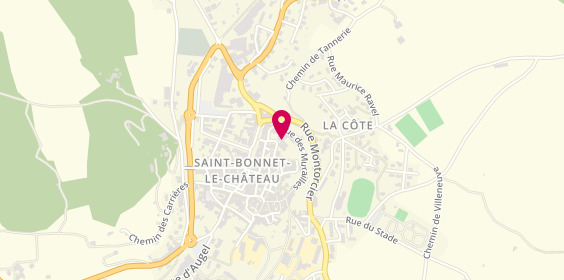 Plan de Hôpital Local et Maison de Retraite, 5 place Lagnier, 42380 Saint-Bonnet-le-Château