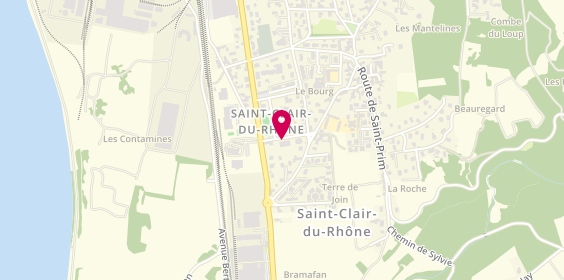 Plan de Foyer Personnes Agees, 5 Rue Mairie, 38370 Saint-Clair-du-Rhône