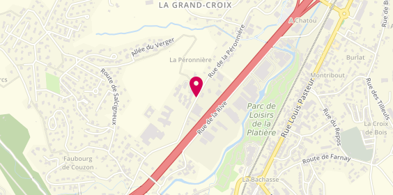 Plan de La Peronniere, 976 Rue Péronnière, 42320 La Grand-Croix