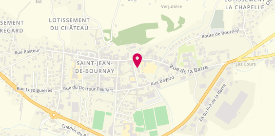 Plan de La Chêneraie - EHPAD le Couvent, 1 Rue Jeanne d'Arc, 38440 Saint-Jean-de-Bournay