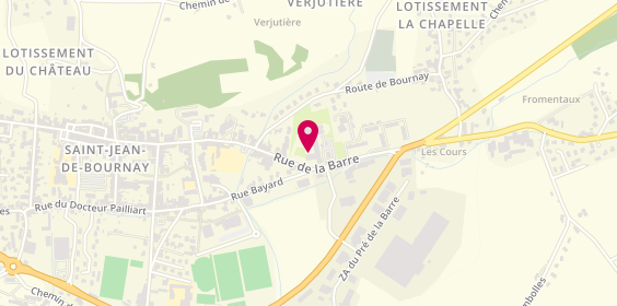 Plan de Maison de Retraite, Rue de la Barre, 38440 Saint-Jean-de-Bournay