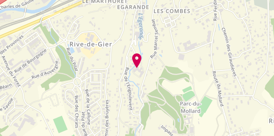 Plan de Ehpad l'Orée du Pilat, 17 Route de Farnay, 42800 Rive-de-Gier