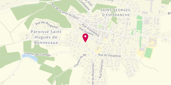 Plan de Résidence Autonomie Les Pervenches, 9 Chem. De Sautaret, 38790 Saint-Georges-d'Espéranche
