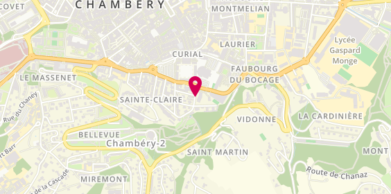 Plan de Résidence la Calamine, 177 Rue Calamine, 73000 Chambéry