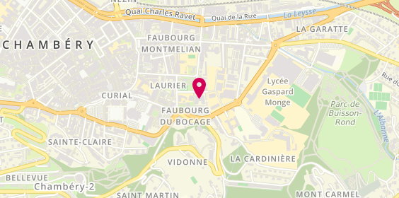 Plan de Korian Fontaine St Martin, 78 Rue du Commandant Michard, 73000 Chambéry