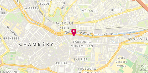 Plan de Maison de Retraite St Benoit, 27 Rue du Laurier, 73000 Chambéry