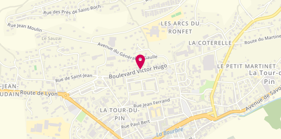 Plan de Residence Autonomie Robert Allagnat, Boulevard Victor Hugo, 38110 La Tour-du-Pin