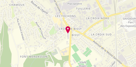 Plan de Ehpad Les Charmilles, 32 chemin de la Chevalière, 73000 Chambéry