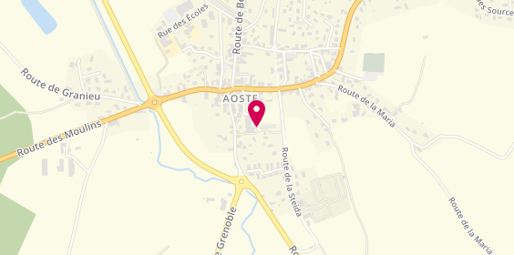 Plan de Residence Autonomie Les Volubilis, 154 Route Steida, 38490 Aoste