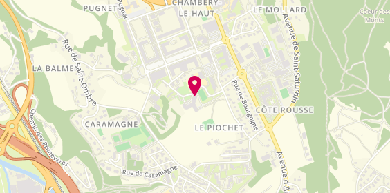Plan de Ehpad Les Clématis, 105 Allée des Clematis, 73000 Chambéry