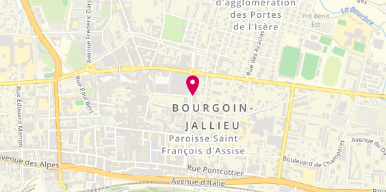 Plan de Mapad la Folatiere, 26 avenue Maréchal Leclerc, 38300 Bourgoin-Jallieu