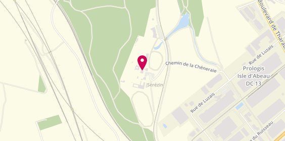 Plan de Association la Chêneraie, 67 chemin de la Cheneraie, 38070 Saint-Quentin-Fallavier