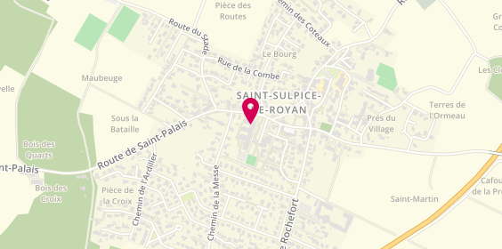 Plan de Résidence Les Aloès, 11 Route de Saint-Palais, 17200 Saint-Sulpice-de-Royan