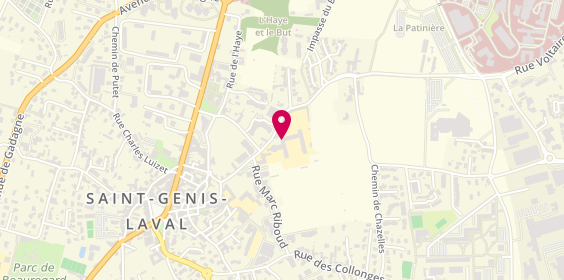 Plan de EHPAD le Montet, 9 Rue Francisque Darcieux, 69230 Saint-Genis-Laval