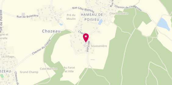 Plan de Résidence Les Coralies, 420 chemin du Michalet, 38460 Chozeau
