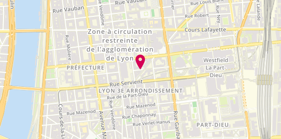 Plan de Korian Bellecombe, 47 Rue Dunoir, 69003 Lyon