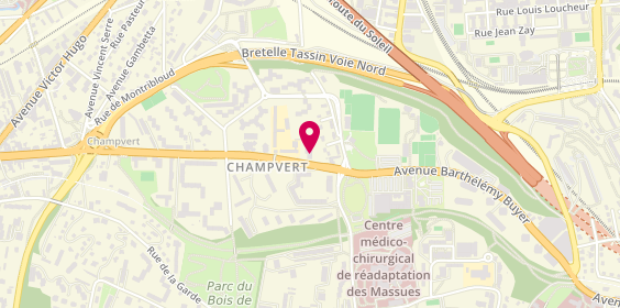 Plan de Fondation de la Cité Rambaud, 176 avenue Barthélémy Buyer, 69009 Lyon