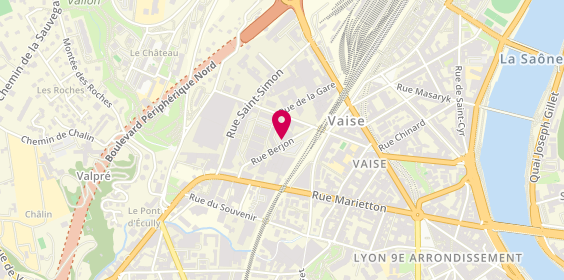 Plan de Acppa Résidom, 16 Rue Berjon, 69009 Lyon