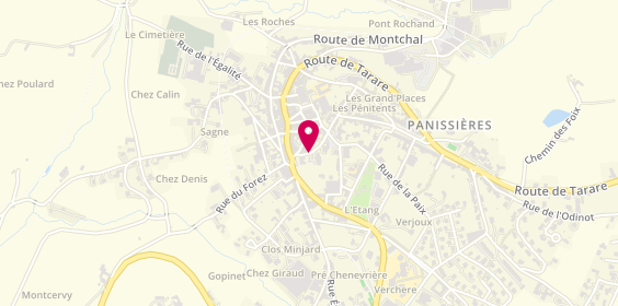 Plan de Résidence Mutualiste Arc en Ciel, Rue Denis Boulanger, 42360 Panissières