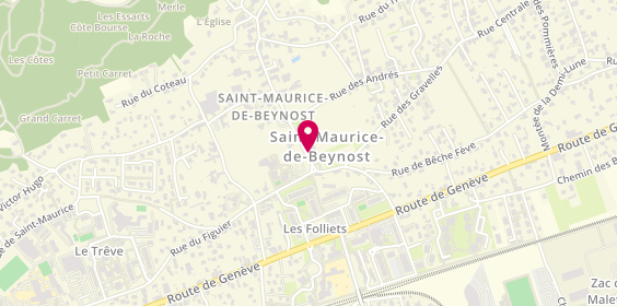 Plan de Maison de Retraite des Mimosas, 2 Montée Paroche, 01700 Saint-Maurice-de-Beynost