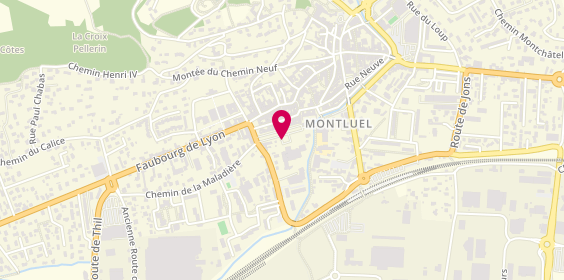 Plan de Maison de Retraite de Montluel, 85 Prom Tilleuls, 01120 Montluel