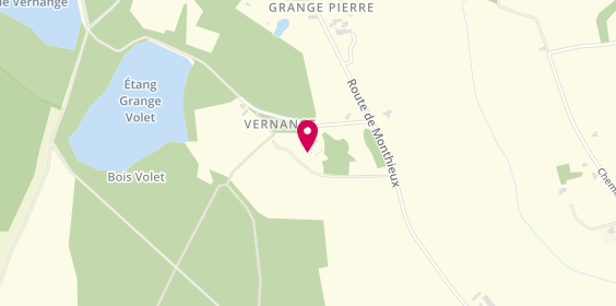 Plan de EHPAD Résidence Château de Vernange, Route de Monthieux, 01390 Saint-André-de-Corcy