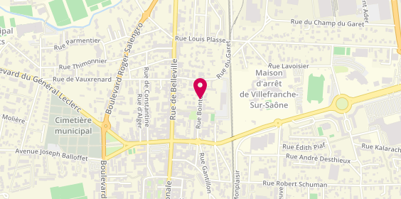 Plan de EHPAD Les Magnolias (Groupe ACPPA), 306 Rue Bointon, 69400 Villefranche-sur-Saône