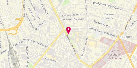 Plan de Groupe ACPPA - le Pary, 42 avenue de Paris, 42300 Roanne
