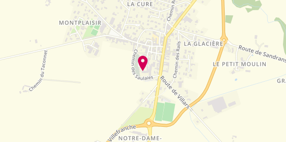 Plan de Maison Retraite Les Saulaies, 119 place de l'Église, 01990 Saint-Trivier-sur-Moignans