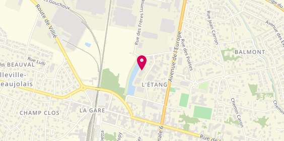 Plan de Le Clos Saint Jean, Rue du parc Saint-Jean, 69220 Belleville-en-Beaujolais