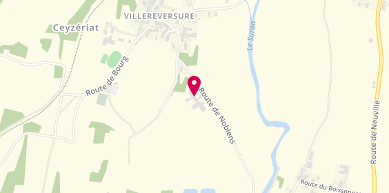 Plan de Résidence Ary Geoffray, 1405 Route de Noblens, 01250 Villereversure